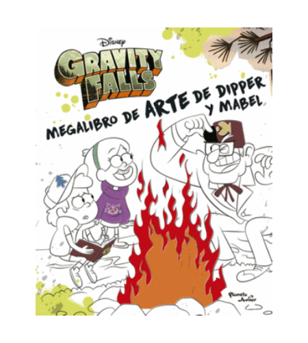 Gravity Falls. Megalibro de arte de Dipper y Mabel
