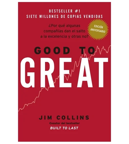 Portada del libro Good to Great de Jim Collins
