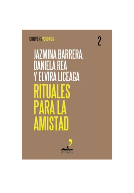 Portada del libro Rituales para la amistad de Jazmina Barrera