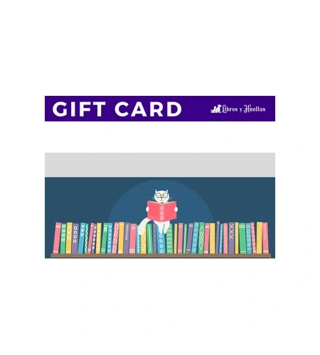 Gift Card de Libros y Huellas para regalar libros y experiencias de lectura