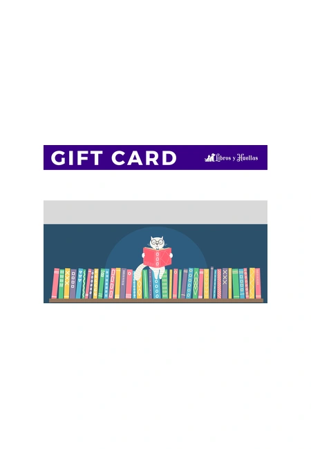 Gift Card de Libros y Huellas para regalar libros y experiencias de lectura