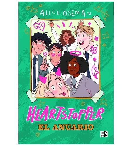 Portada del libro Heartstopper El Anuario de Alice Oseman