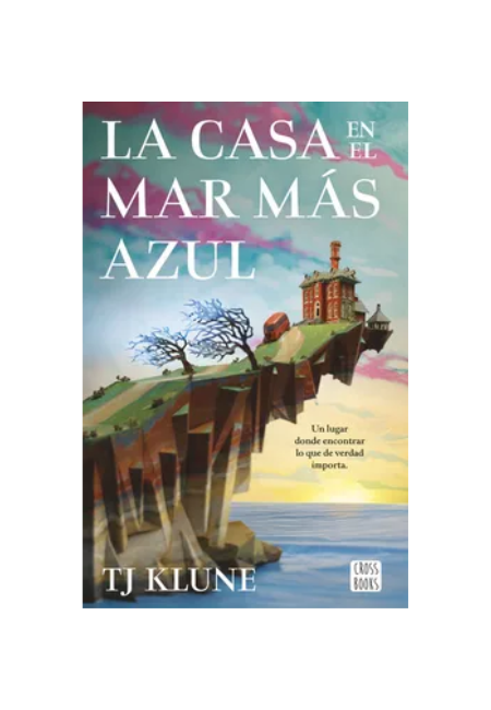 La casa en el mar más azul