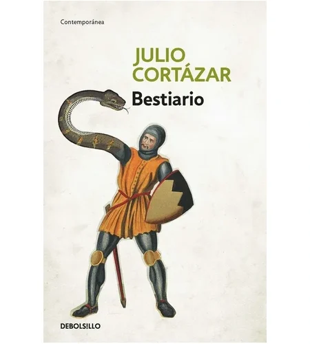 Portada del libro Bestiario de Julio Cortázar.