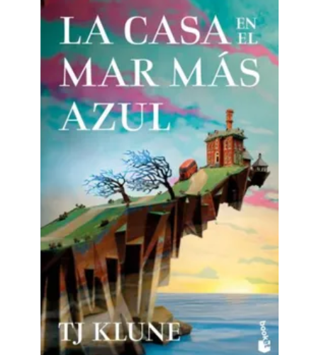 La casa en el mar más azul