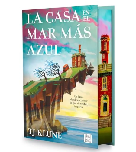 La casa en el mar más azul. Edición especial (con cantos tintados)