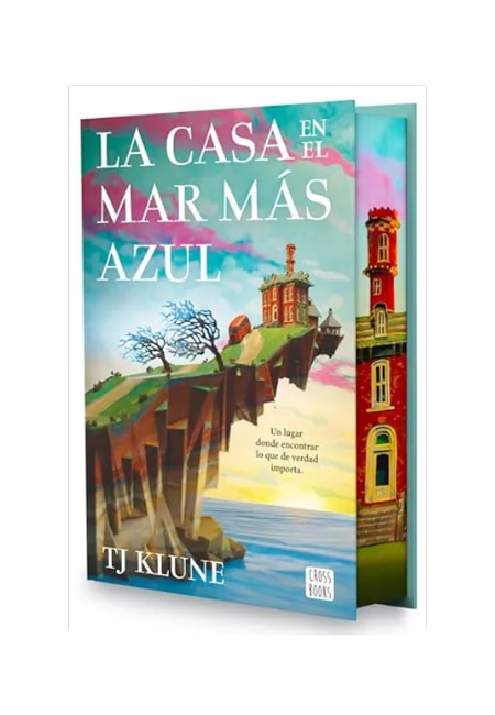 La casa en el mar más azul. Edición especial (con cantos tintados)